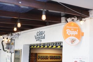   at Café Vegetal in Mexico City