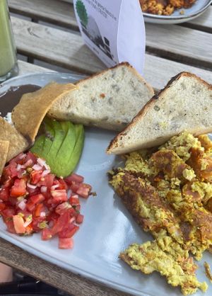   at Café Vegetal in Mexico City