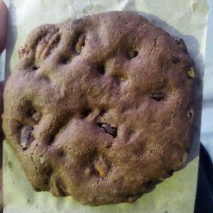 Galleta de doble chocolate at Café Vegetal in Mexico City
