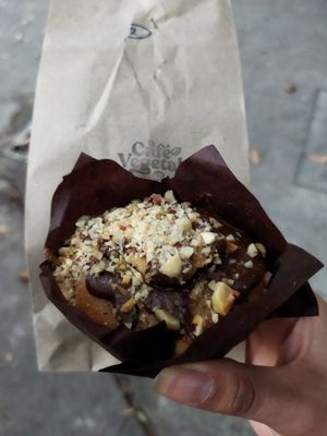 No-tella at Café Vegetal in Mexico City