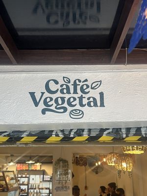   at Café Vegetal in Mexico City