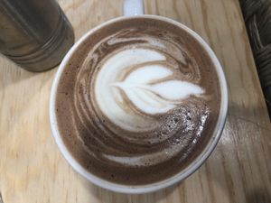 chocolate mexicano  at Café Vegetal in Mexico City