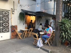 Front November 2019 at Café Vegetal in Mexico City
