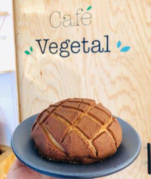 Tiene conchas  at Café Vegetal in Mexico City