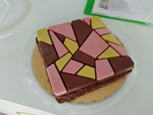 Mosaico Cake at Dulce Natural in Lanzarote