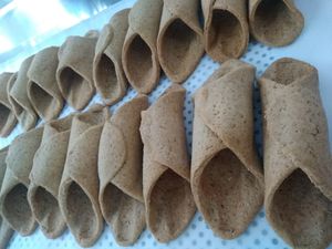 cannoli veganos at Dulce Natural in Lanzarote