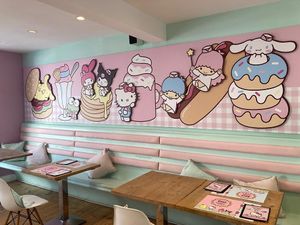 Wall inside at ARTBOX in Brighton