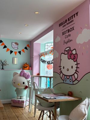 halloween decorations at ARTBOX in Brighton