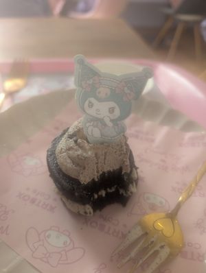 Mocha cake at ARTBOX in Brighton