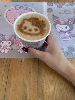 Hello Kitty Chai w/ coconut milk   at ARTBOX in Brighton