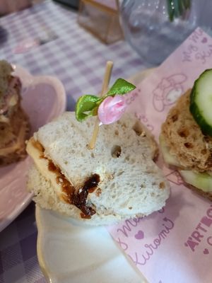 My melody pickle and cheese sandwich at ARTBOX in Brighton