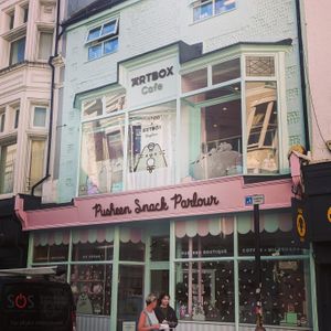 Pusheen Snack Parlour theme at ARTBOX in Brighton