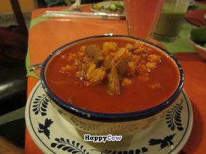 soup at Gold Taco in Mexico City