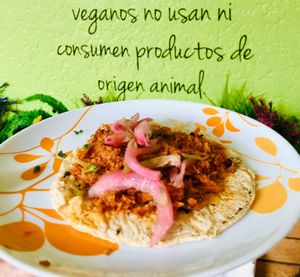 Taco de cochinita pibil at Gold Taco in Mexico City