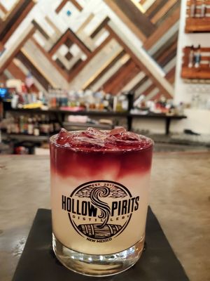 Great atmosphere & amazing drinks at Hollow Spirits Distillery in Albuquerque