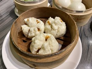 BBQ pork bun at Bǎo Dá Gǎng Shì Chá 寶達港式茶 in Taichung