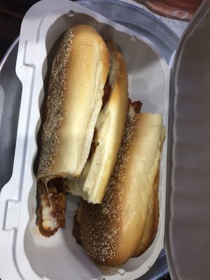 Vegan Eggplant Parmesan  at 3 Brothers of Rockville Center in Rockville Centre