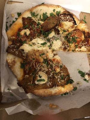 Eggplant pizza ?  at 3 Brothers of Rockville Center in Rockville Centre