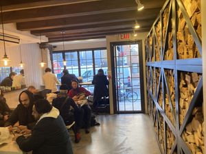 Inside at Taboonette in New York City