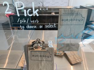 Pick your chocolate  at Those Girls at the Market in Saskatoon