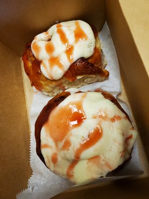 Strawberry dessert rolls at The Root in Massillon