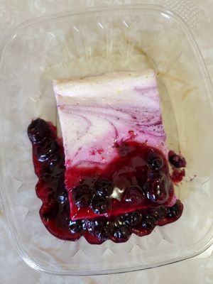 Blueberry cheesecake bar at The Root in Massillon