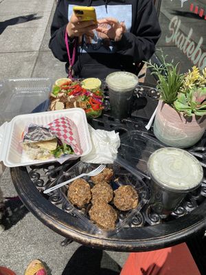 Tasty, healthy, amazing food!! at Cosmic Veggies in Anacortes