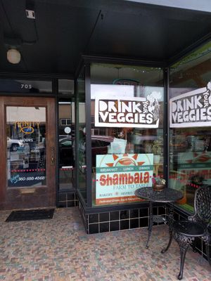 don't miss it on commercial ave at Cosmic Veggies in Anacortes