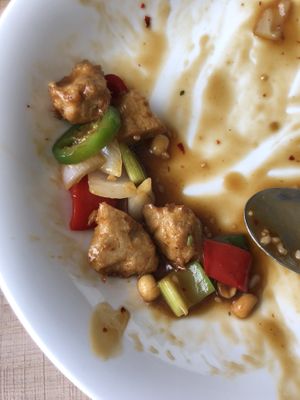 Kung Pao Chicken at Eden in Dana Point