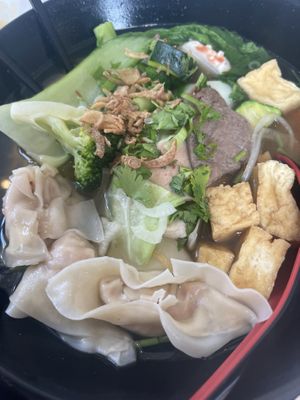 Wonton Soup  at Eden in Dana Point