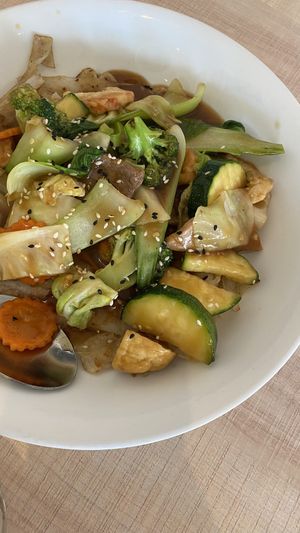 Crispy chow fun  at Eden in Dana Point