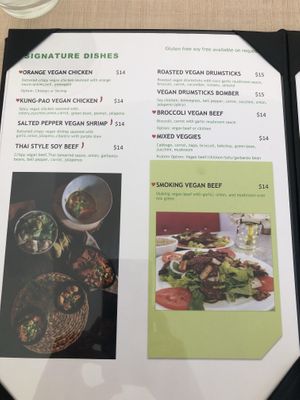 Menu at Eden in Dana Point