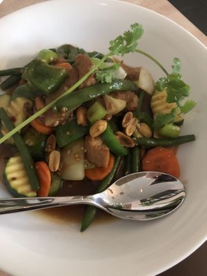 King pow Chik’n at Eden in Dana Point