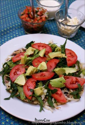 Vegetarian dishes at La Casa del Pan in San Cristobal De Las Casas