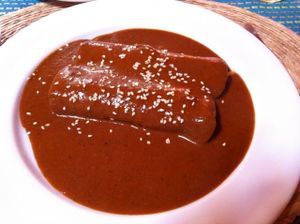 delicious mole at La Casa del Pan in San Cristobal De Las Casas