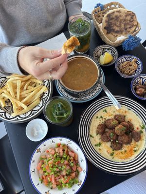   at Hamsa in Chefchaouen