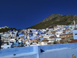 La vue de la terrase at Hamsa in Chefchaouen