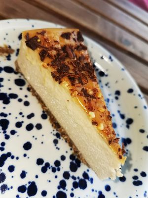 Cheesecake. Mmmm at Sugar Rabbit Kaffé in Albufeira