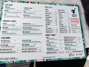 Drinks at Sugar Rabbit Kaffé in Albufeira