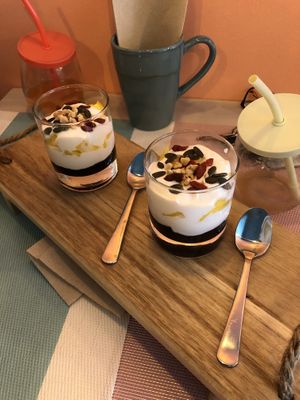 Dessert at Sugar Rabbit Kaffé in Albufeira