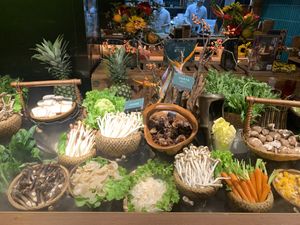   at Yangege 焱格格蔬食料理火锅 in Shanghai