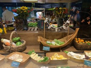   at Yangege 焱格格蔬食料理火锅 in Shanghai