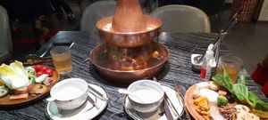 Hotpot  at Yangege 焱格格蔬食料理火锅 in Shanghai