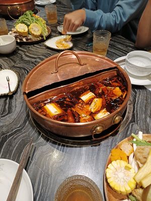  at Yangege 焱格格蔬食料理火锅 in Shanghai