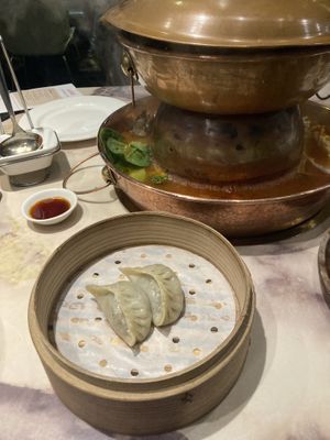   at Yangege 焱格格蔬食料理火锅 in Shanghai