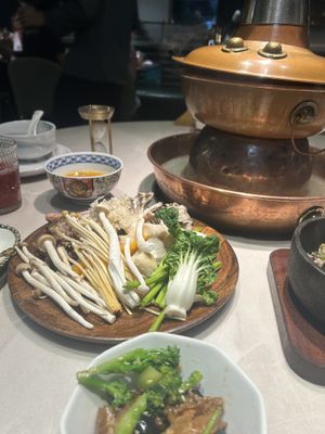   at Yangege 焱格格蔬食料理火锅 in Shanghai