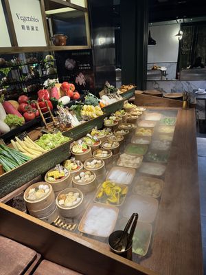   at Yangege 焱格格蔬食料理火锅 in Shanghai