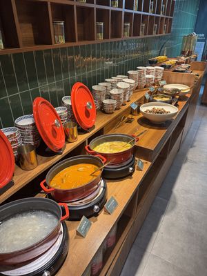   at Yangege 焱格格蔬食料理火锅 in Shanghai