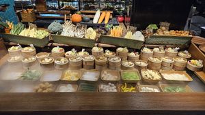  at Yangege 焱格格蔬食料理火锅 in Shanghai