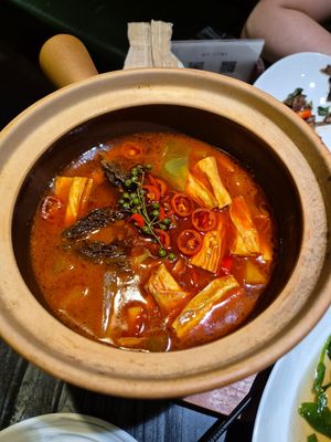  at Yangege 焱格格蔬食料理火锅 in Shanghai